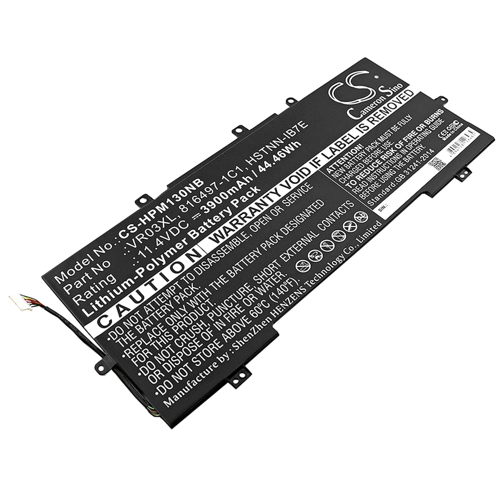 Replacement Battery for HP Pavilion 13-D - CS-HPM130NB-1.jpg
