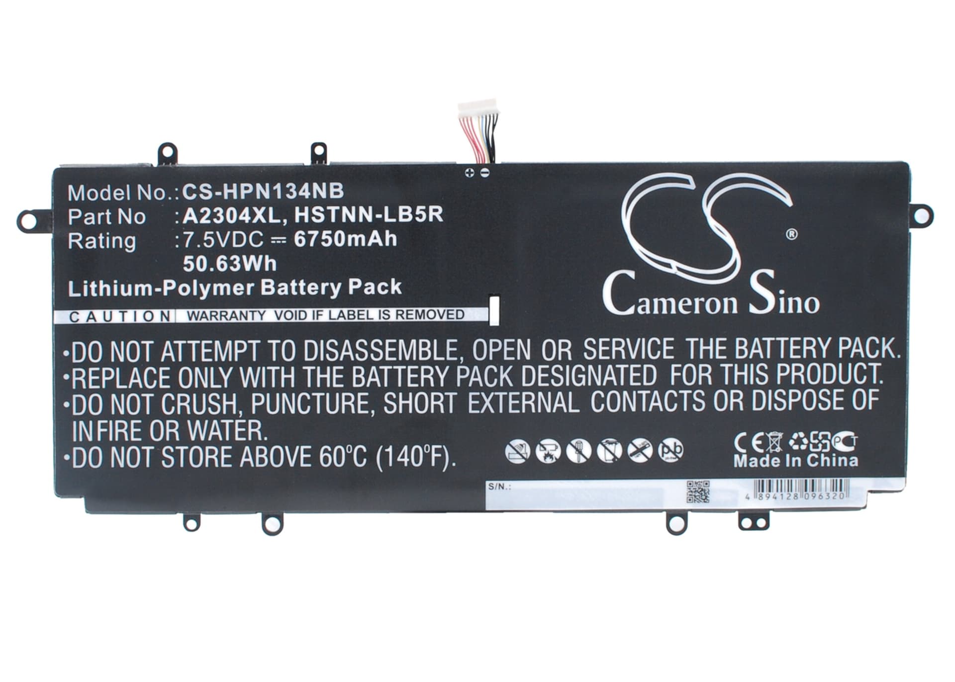 Replacement Battery for HP Chromebook 14 - CS-HPN134NB-1.jpg