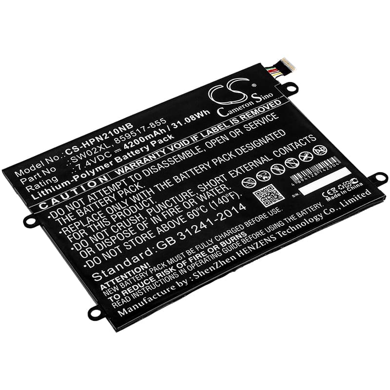 Replacement Battery for HP Notebook x2 - CS-HPN210NB-1.jpg