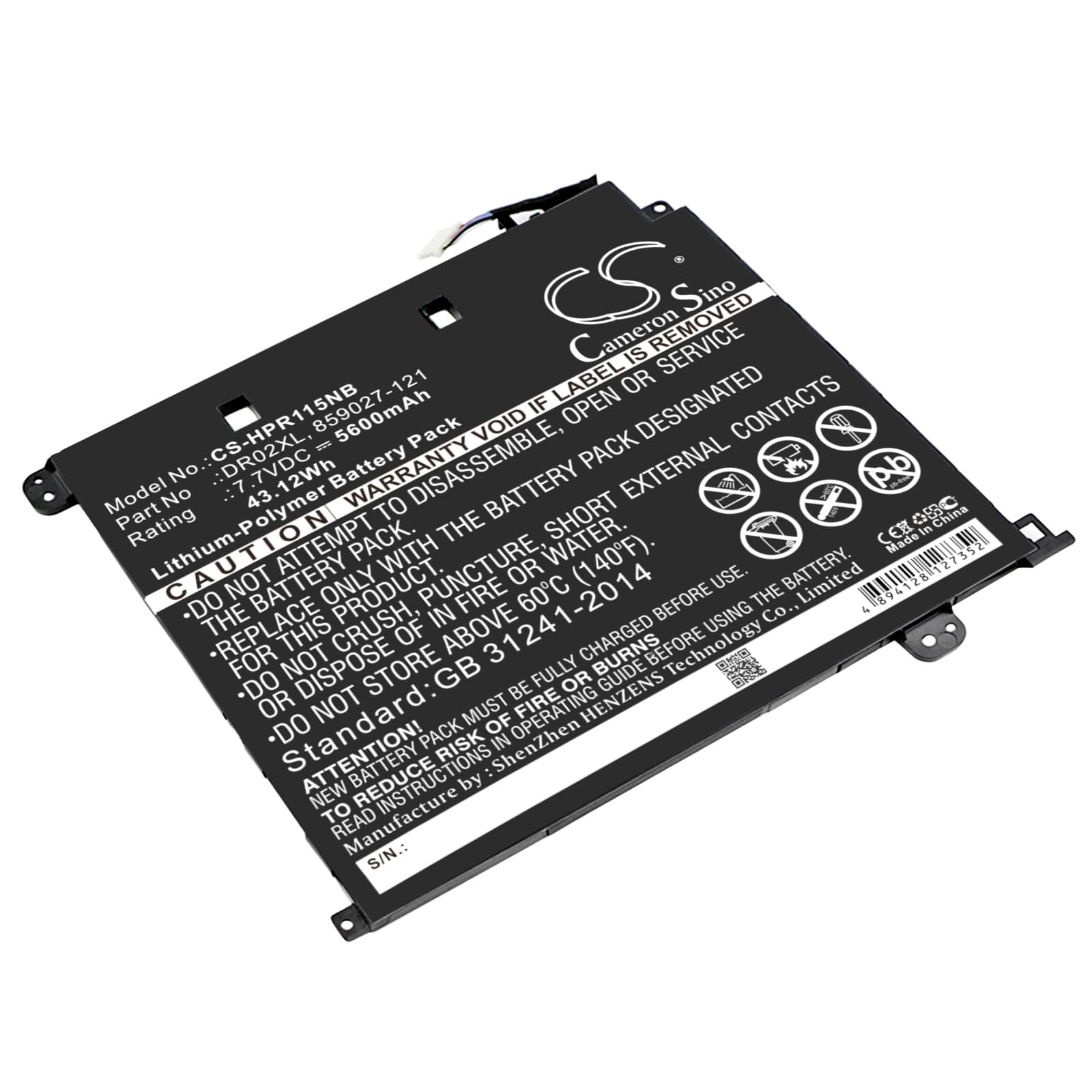 Replacement Battery for HP Chromebook 11 G5 - CS-HPR115NB-1.jpg