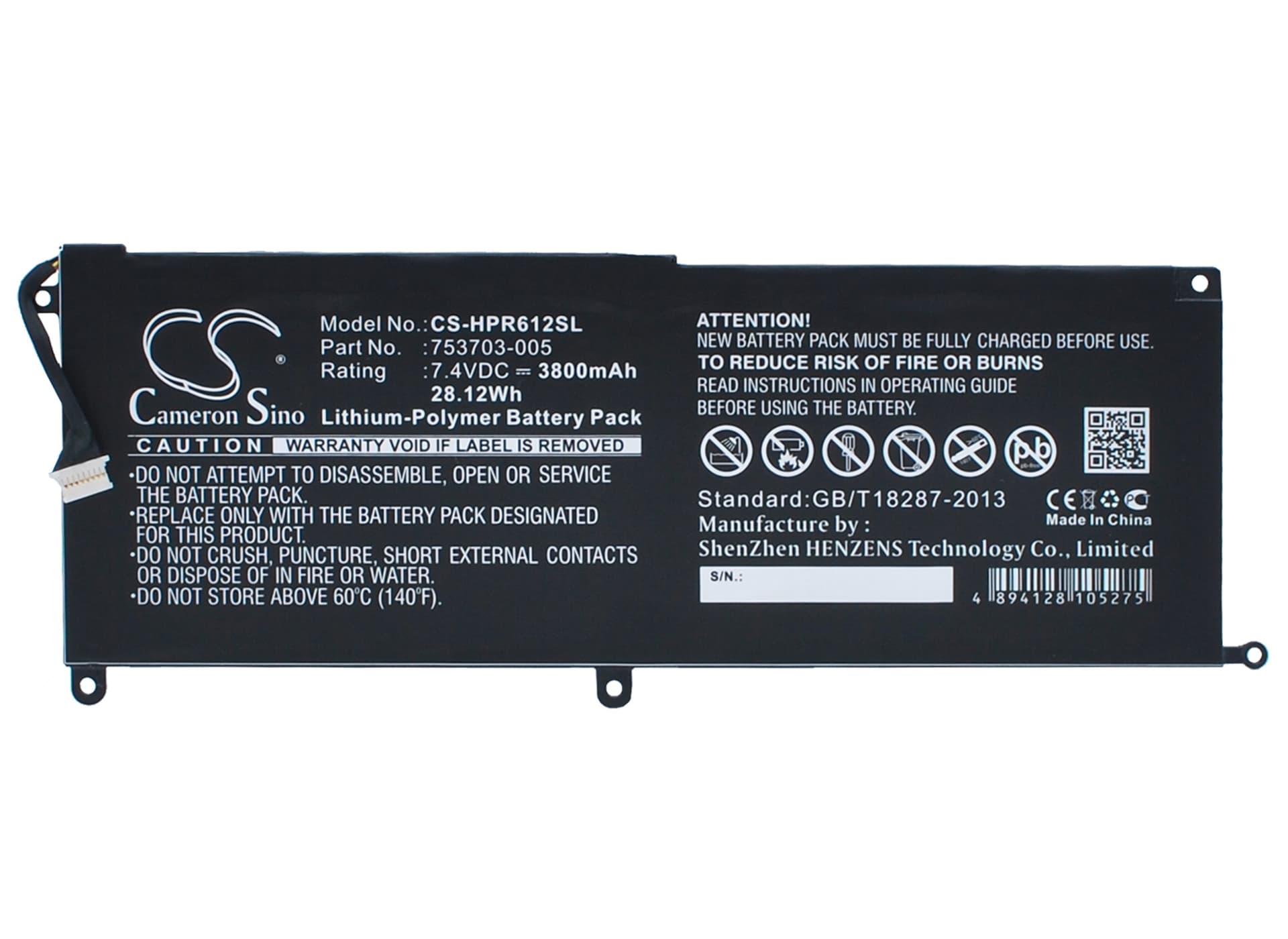 Replacement Battery for HP Pro x2 612 G1 - CS-HPR612SL-1.jpg