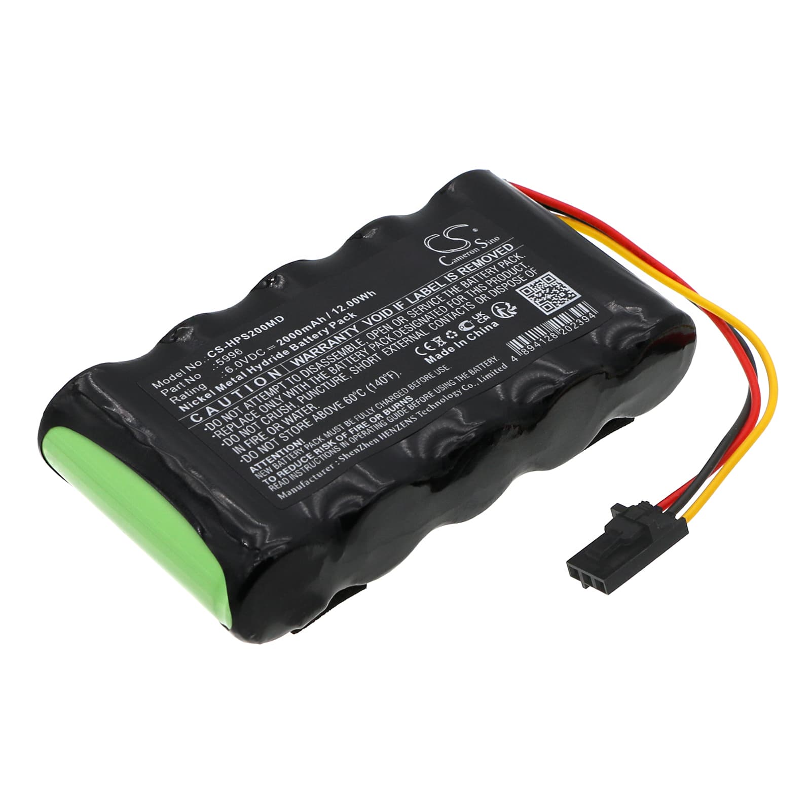 Replacement Battery for Healthdyne Smart 2 Monitor - CS-HPS200MD-1.jpg