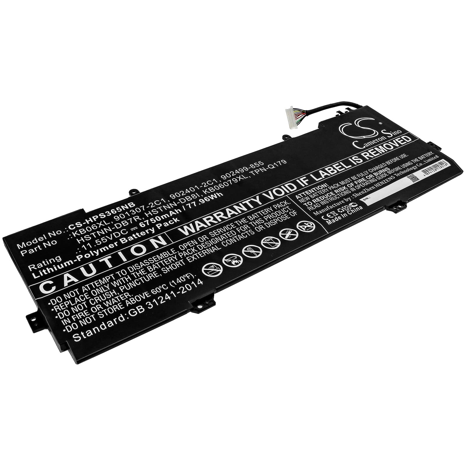 Replacement Battery for HP Spectre X360 15-BL001NV - CS-HPS365NB-1.jpg