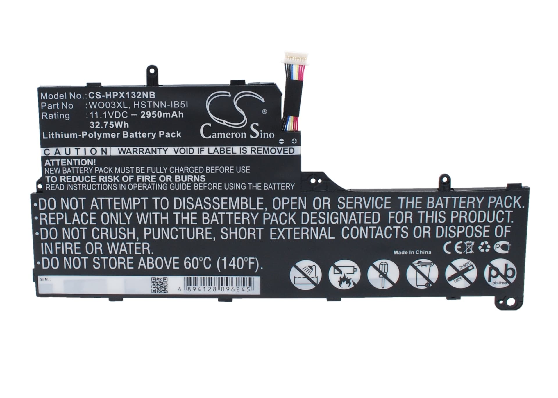 Replacement Battery for HP Split 13 - CS-HPX132NB-1.jpg
