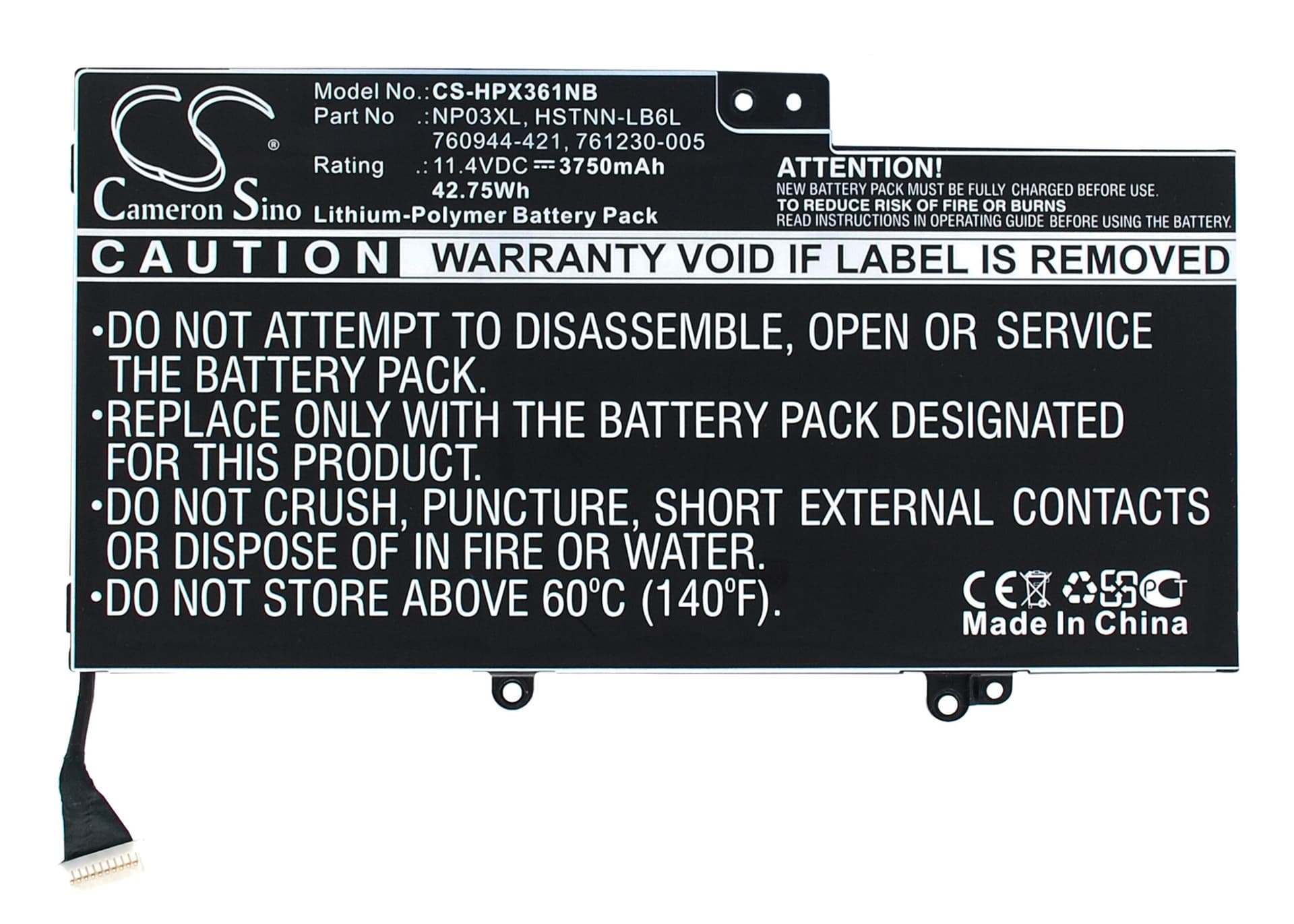 Replacement Battery for HP Pavilion X360 - CS-HPX361NB-1.jpg