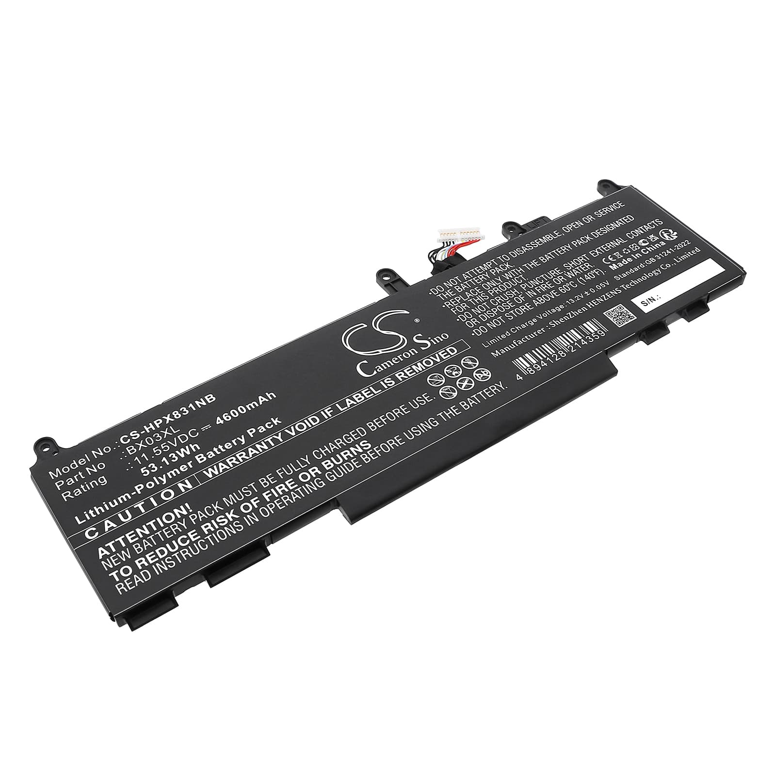 Replacement Battery for HP Elite X360 830 G11 2 In 1 - CS-HPX831NB-1.jpg
