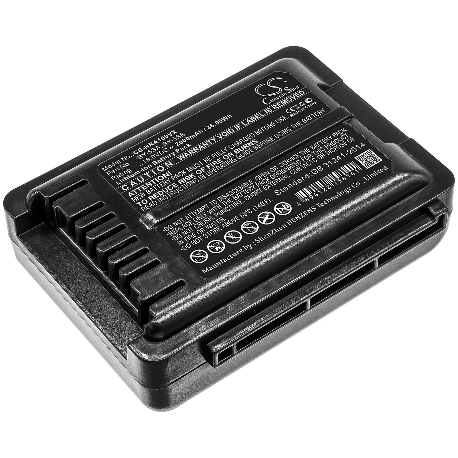 Replacement Battery for Sharp EC-A1R-P