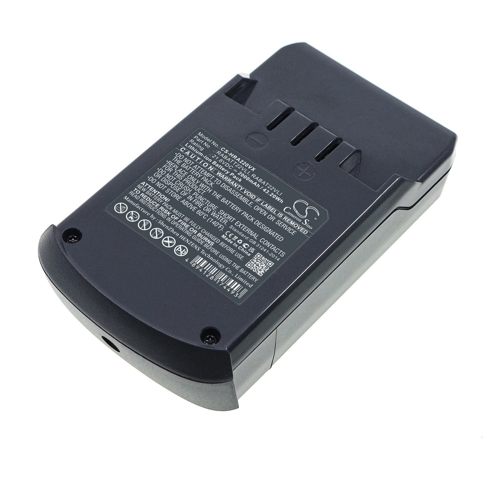 Replacement Battery for Hoover Rhapsody