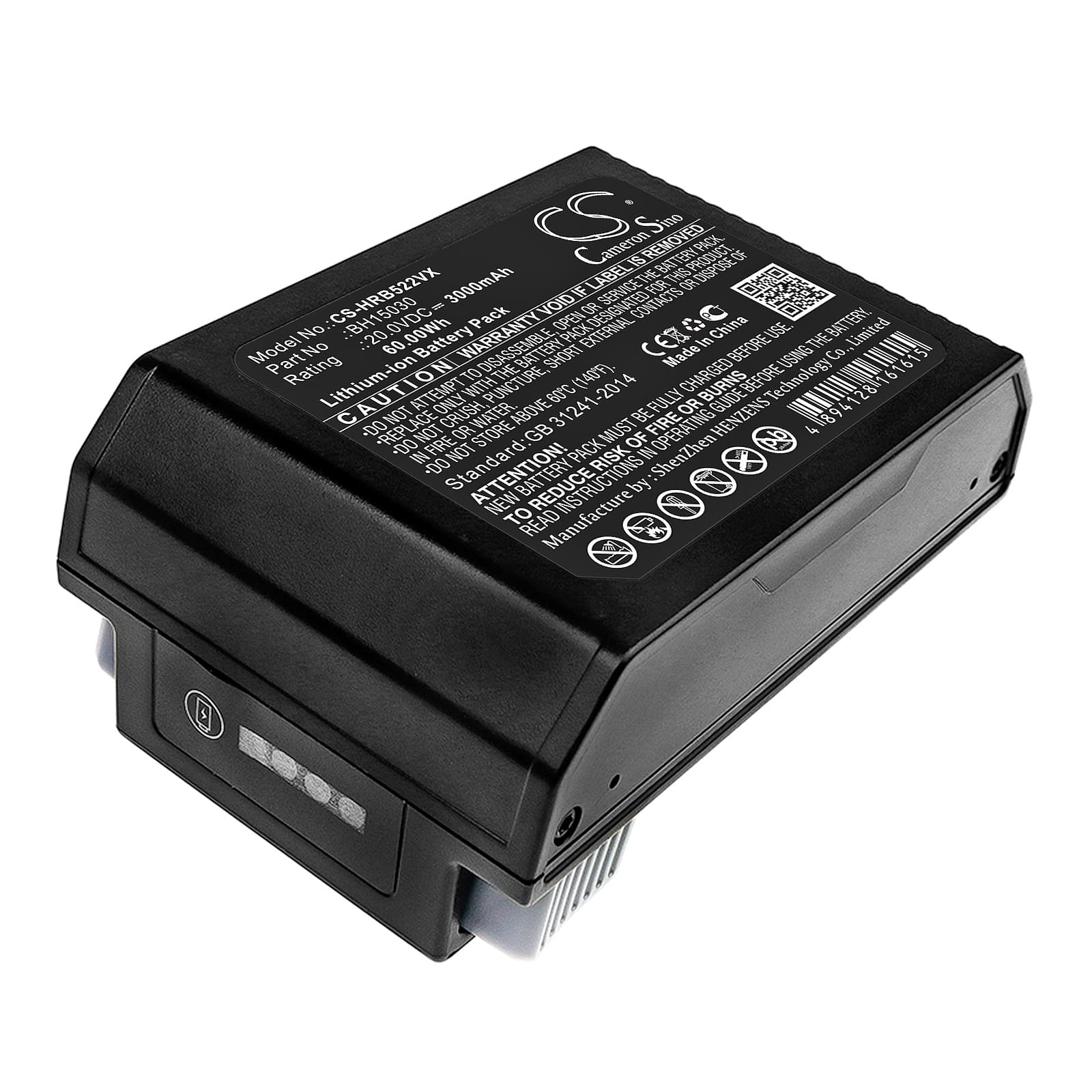 Replacement Battery for Hoover BH15030