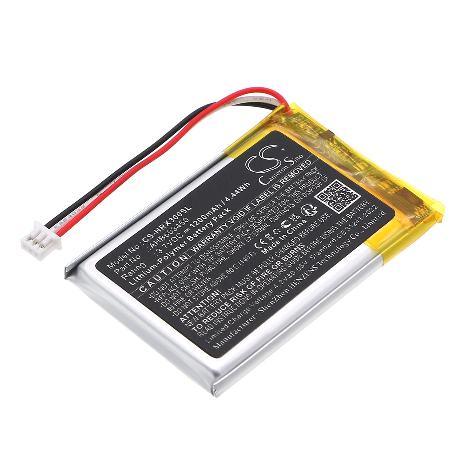Replacement Battery for HyperX Cloud III Wireless-Gaming Headset - CS-HRX300SL-1.jpg
