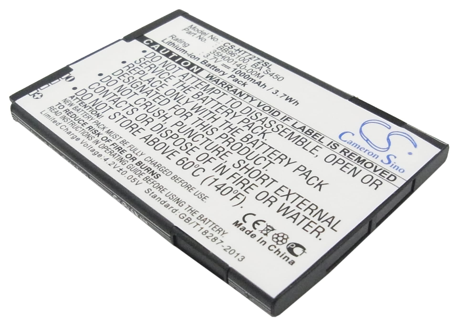 Replacement Battery for HTC Desire Z - CS-HT7272SL-1.jpg