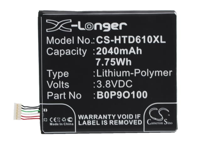 Replacement battery