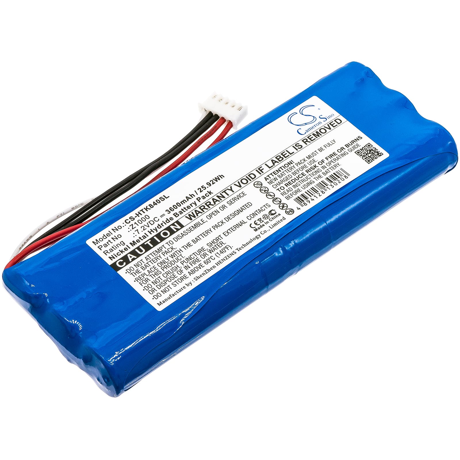 Replacement Battery for Hioki LR8400 - CS-HTK840SL-1.jpg