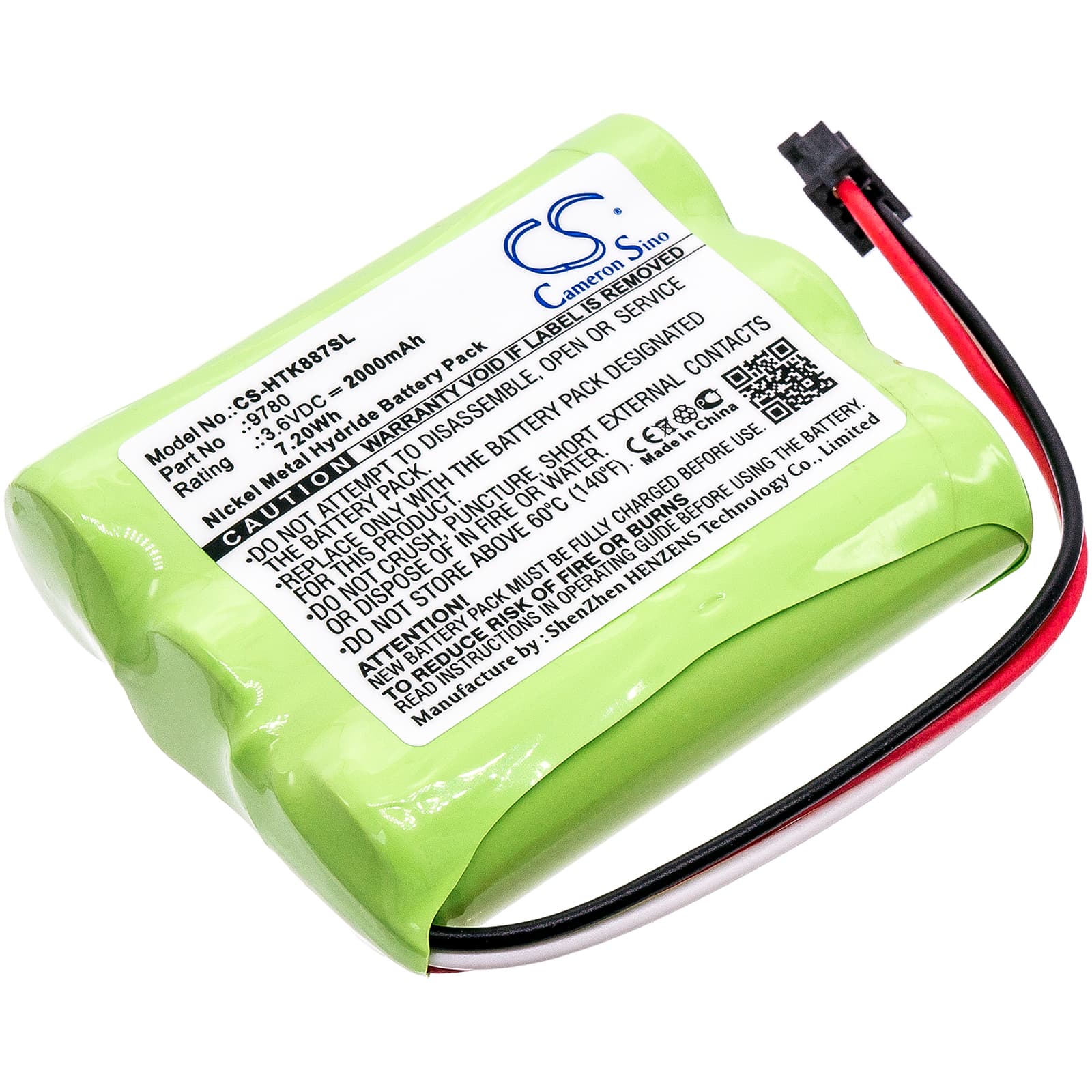 Replacement Battery for Hioki 8870-20 - CS-HTK887SL-1.jpg