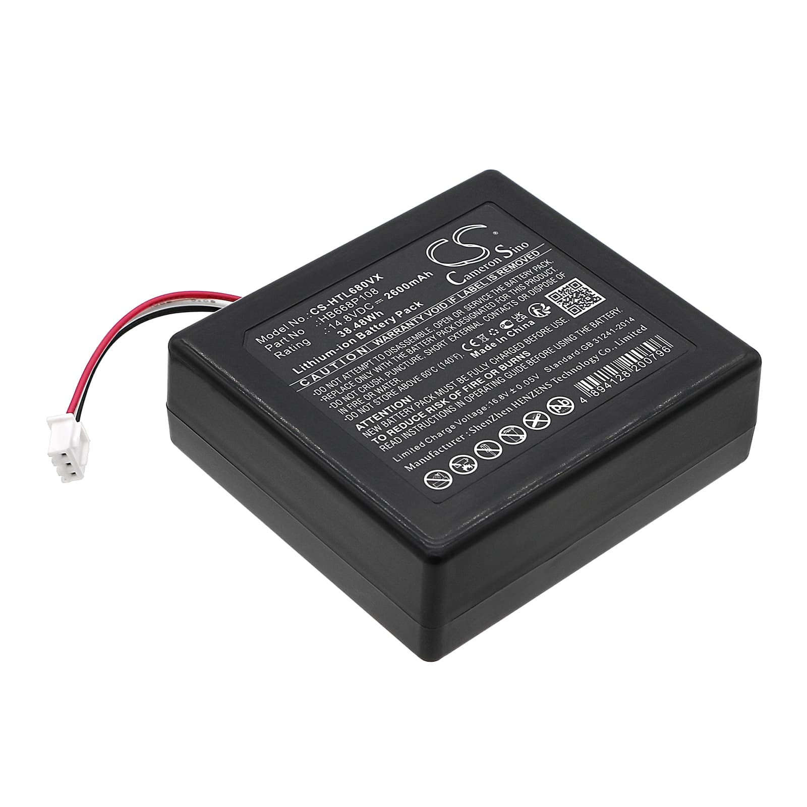 Replacement Battery for HOBOT Legee 668 - CS-HTL680VX-1.jpg