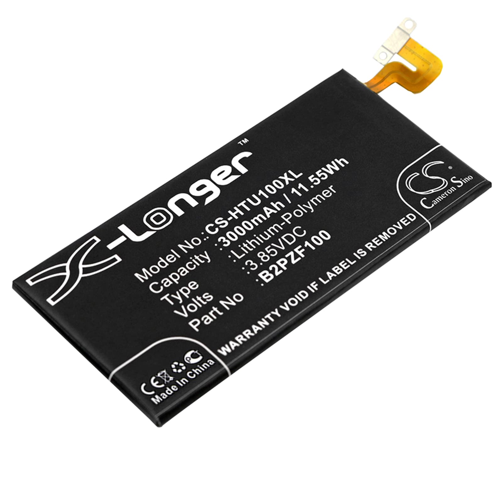 Replacement Battery for HTC U Ultra - CS-HTU100XL-1.jpg