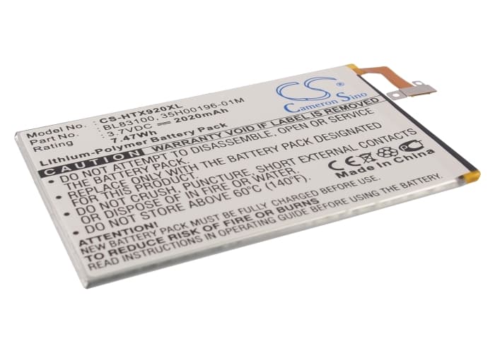 Replacement Battery for HTC J butterfly - CS-HTX920XL-1.jpg