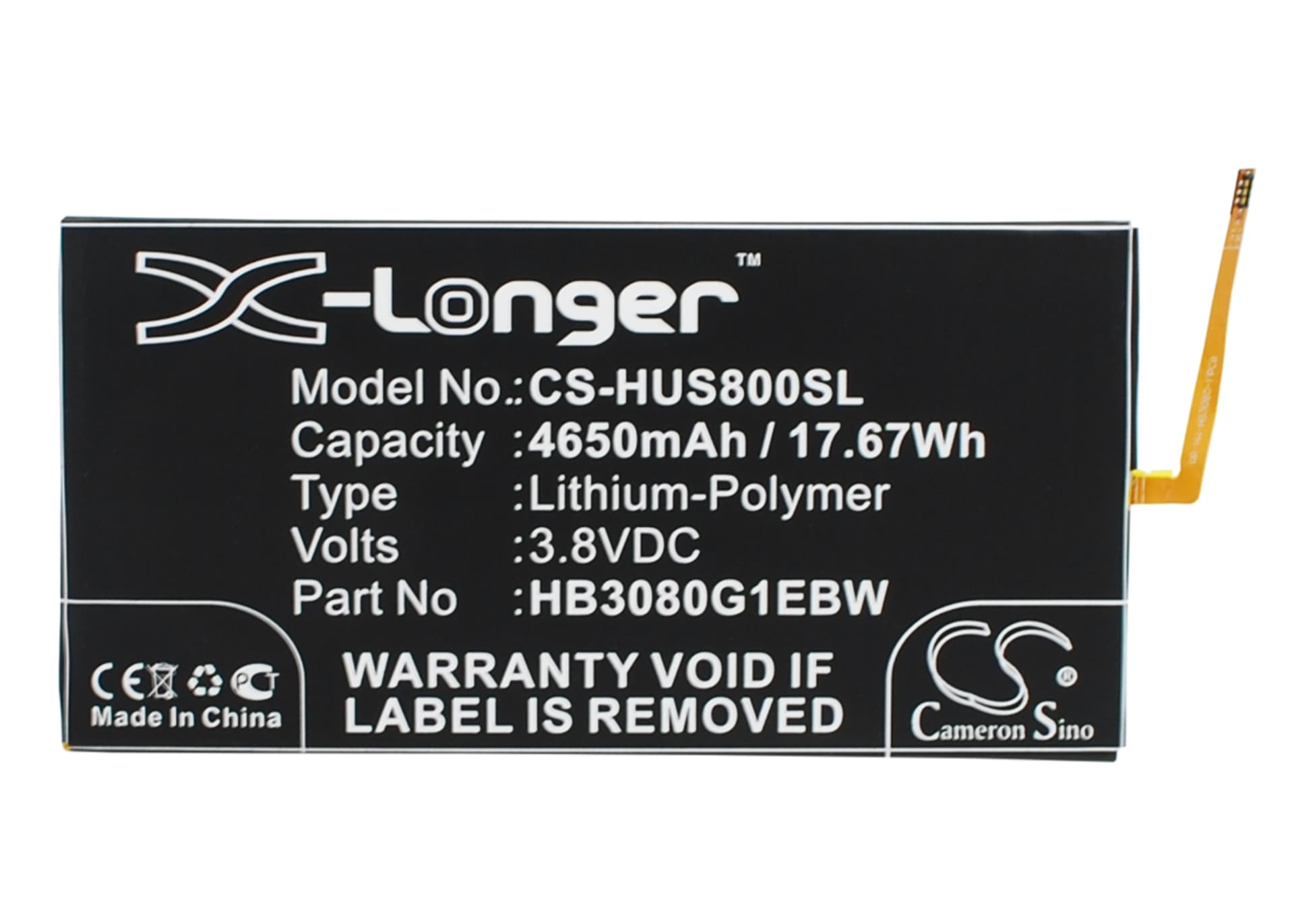 Replacement Battery for Huawei Mediapad M1 8.0 - CS-HUS800SL-1.jpg