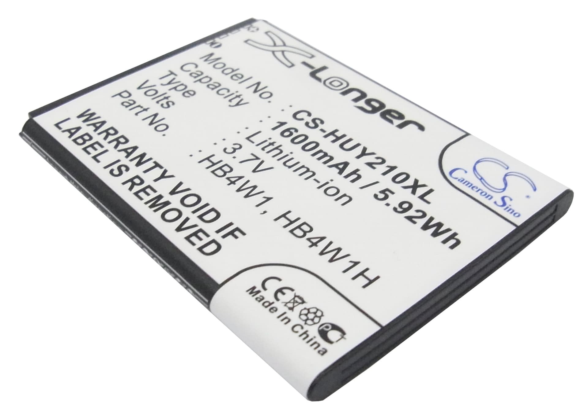 Replacement Battery for Huawei Ascend Y210 - CS-HUY210XL-1.jpg