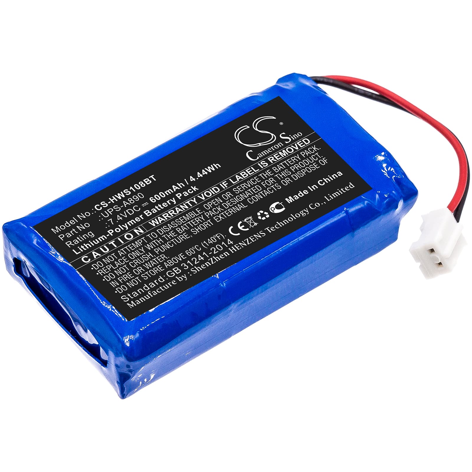 Replacement Battery for Chuango WS-108 - CS-HWS108BT-1.jpg