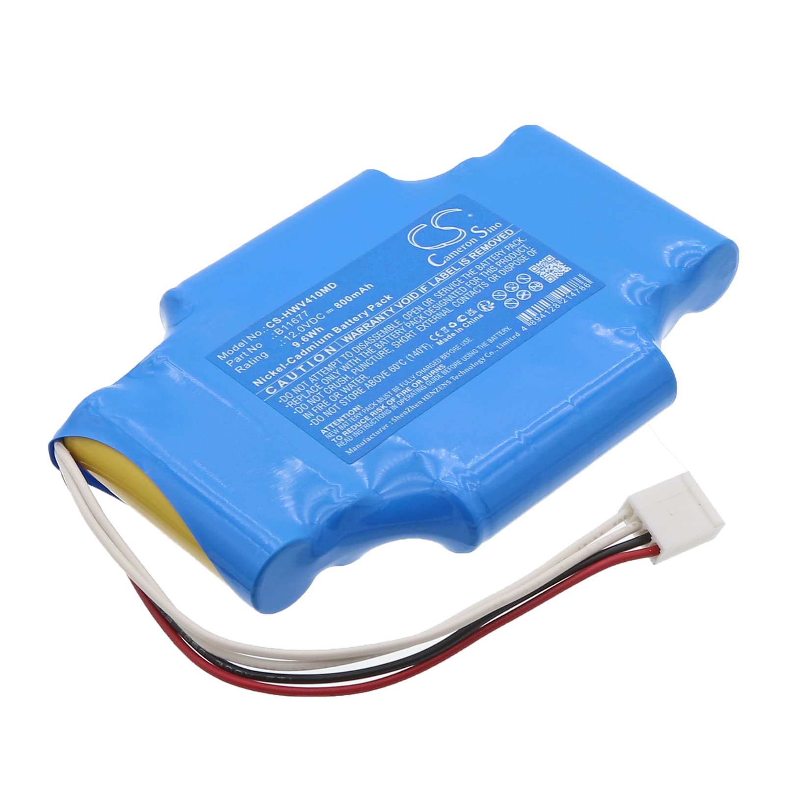 Replacement Battery for H-Wave Muscle Stimulator P4T-4 - CS-HWV410MD-1.jpg