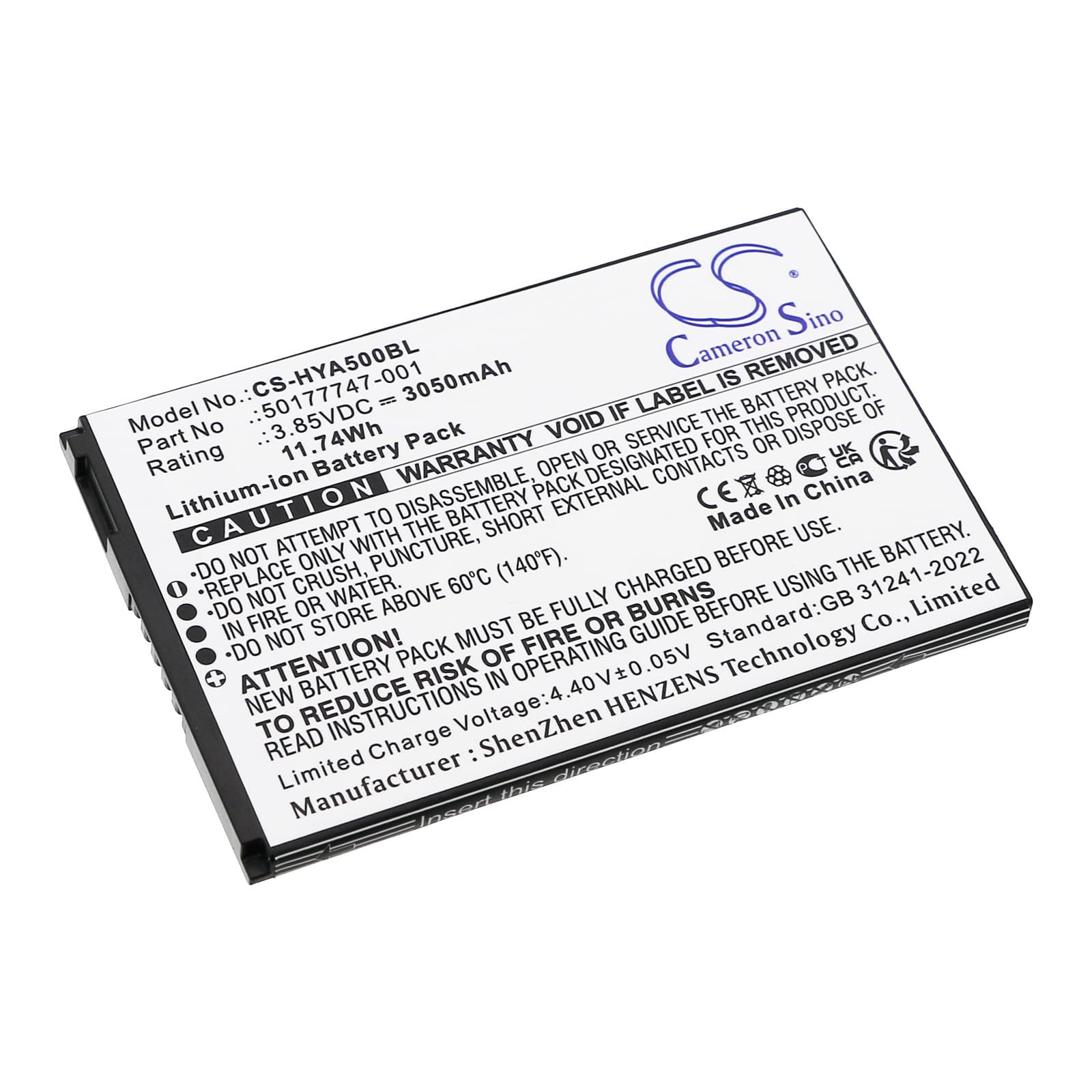 Replacement Battery for Honeywell ScanPal EDA5S - CS-HYA500BL-1.jpg