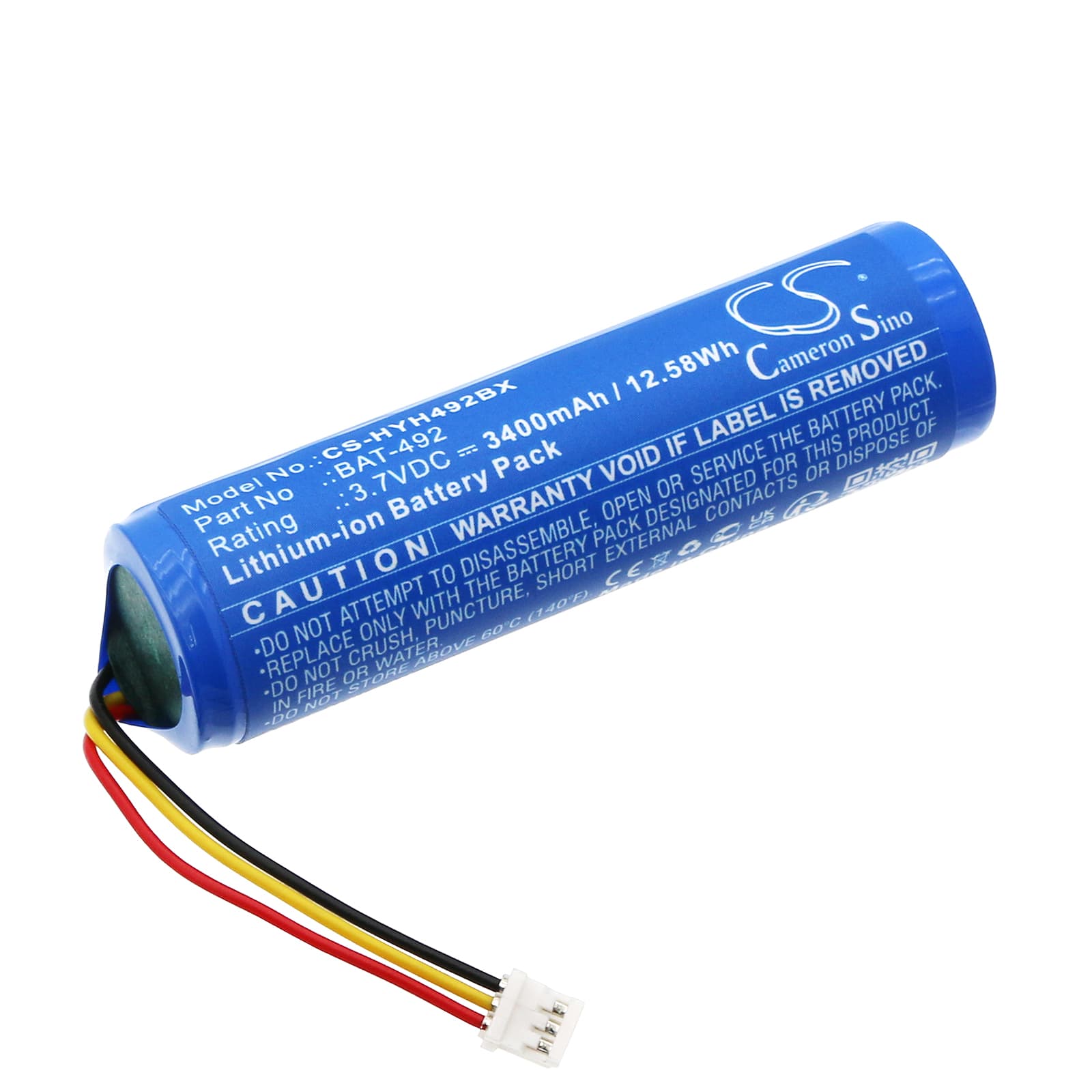 Replacement Battery for Honeywell HH492 - CS-HYH492BX-1.jpg