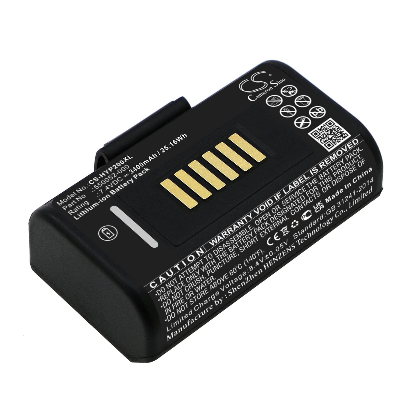 Replacement Battery for Honeywell Impressora Portatil RP2 - CS-HYP200XL-1.jpg