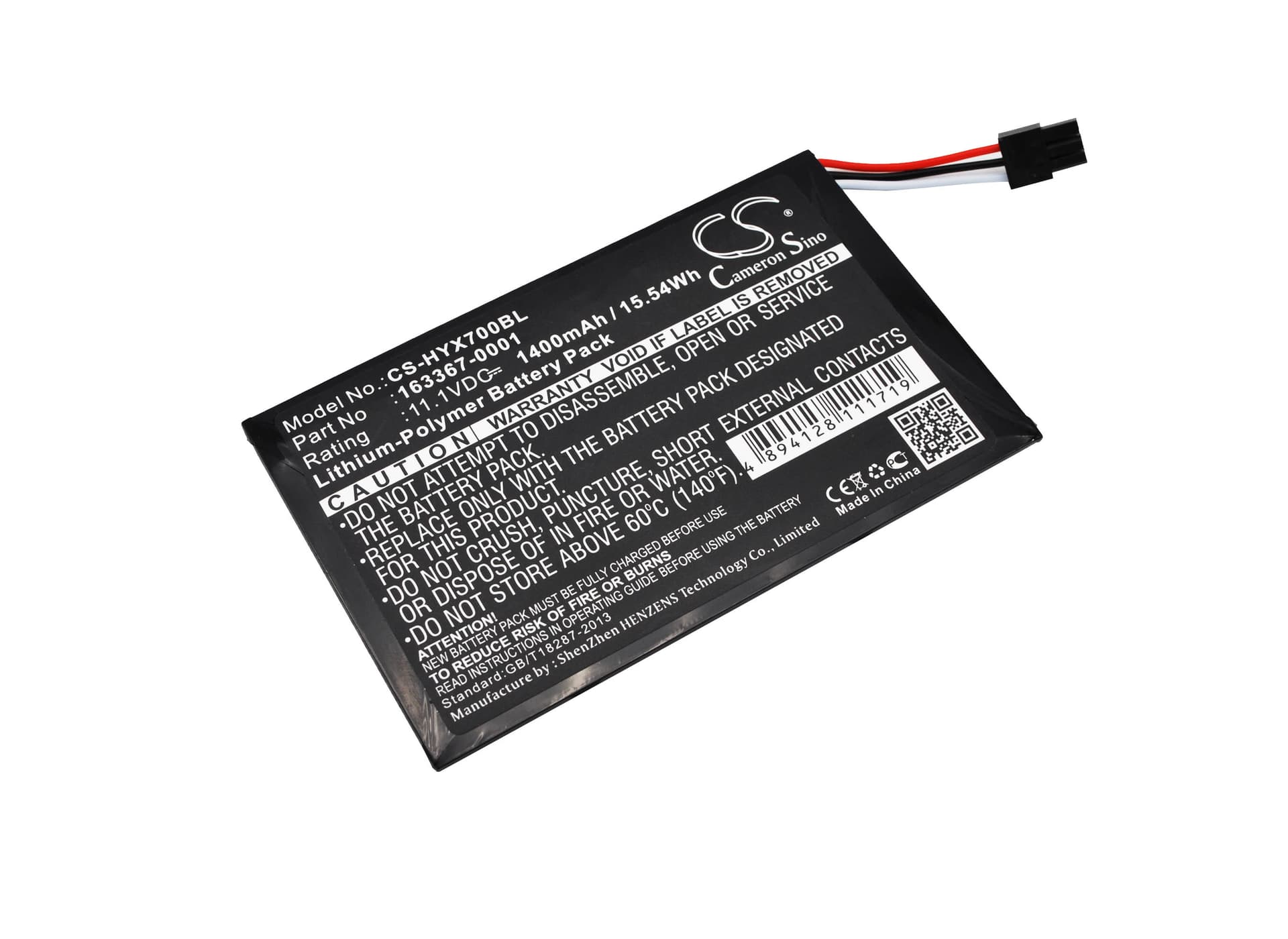 Replacement Battery for Honeywell TX700 - CS-HYX700BL-1.jpg