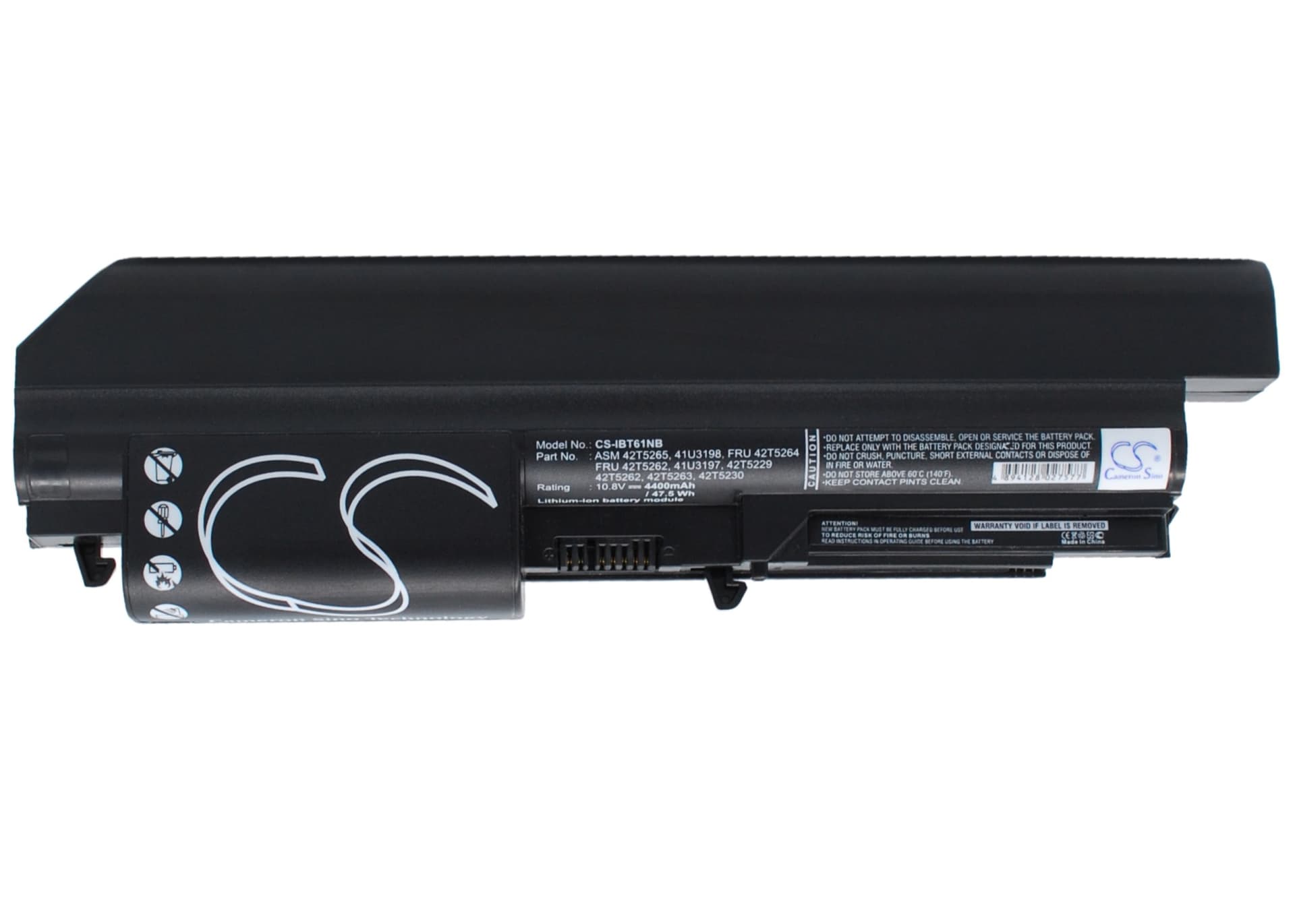 Replacement Battery for IBM ThinkPad T61 7659 - CS-IBT61NB-1.jpg