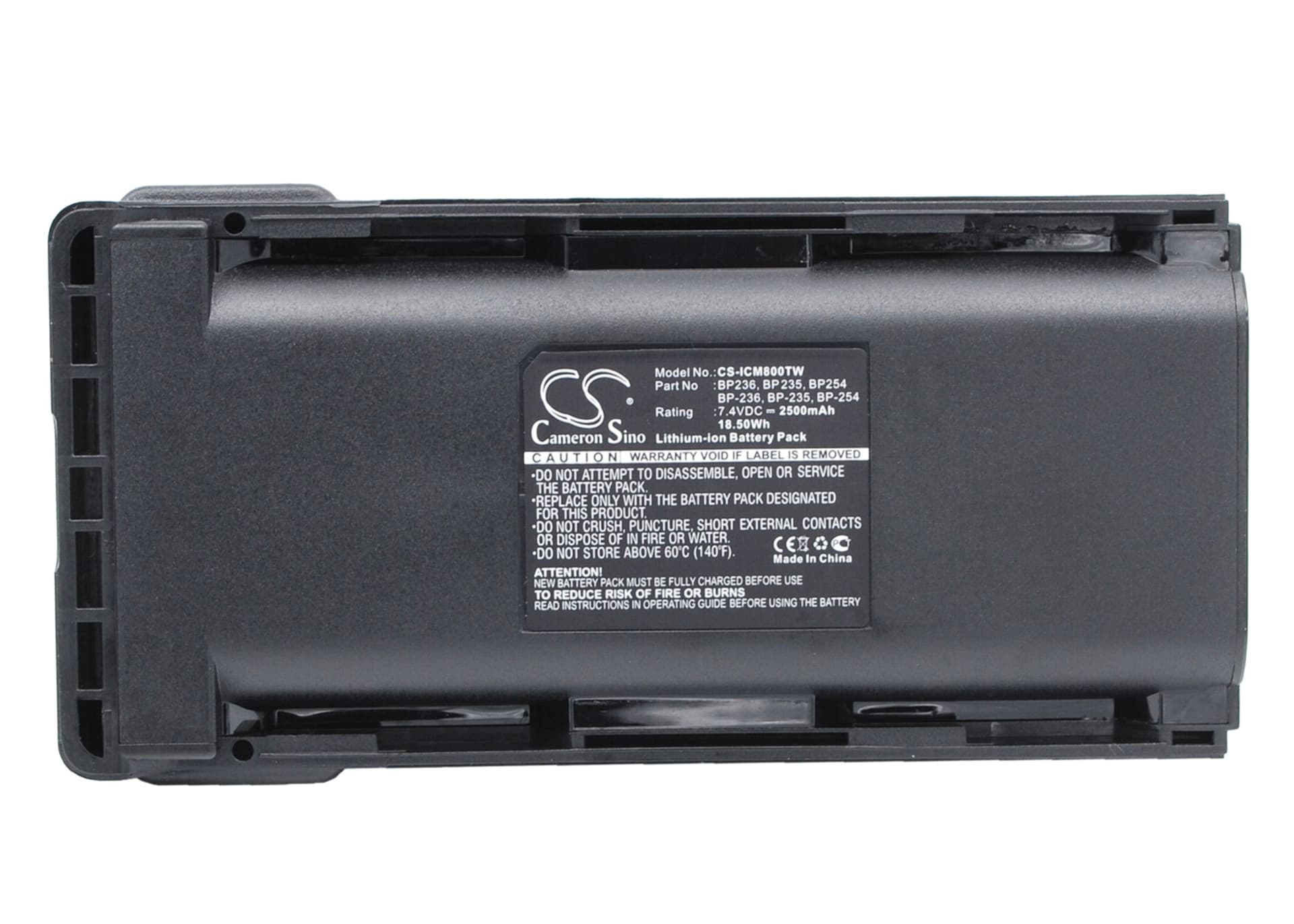 Replacement Battery for Icom IC-F70 - CS-ICM800TW-1.jpg