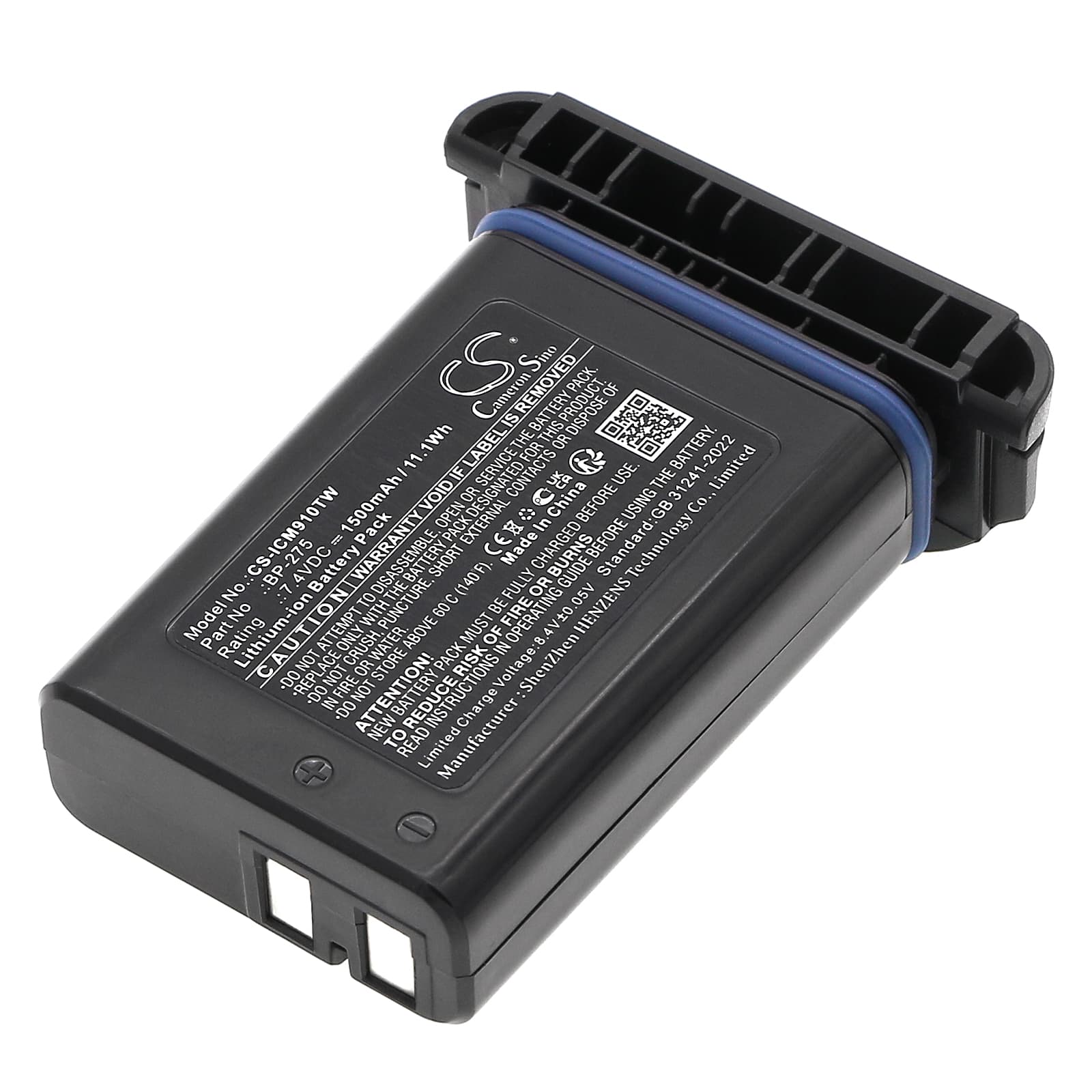 Replacement Battery for Icom IC-M91D - CS-ICM910TW-1.jpg
