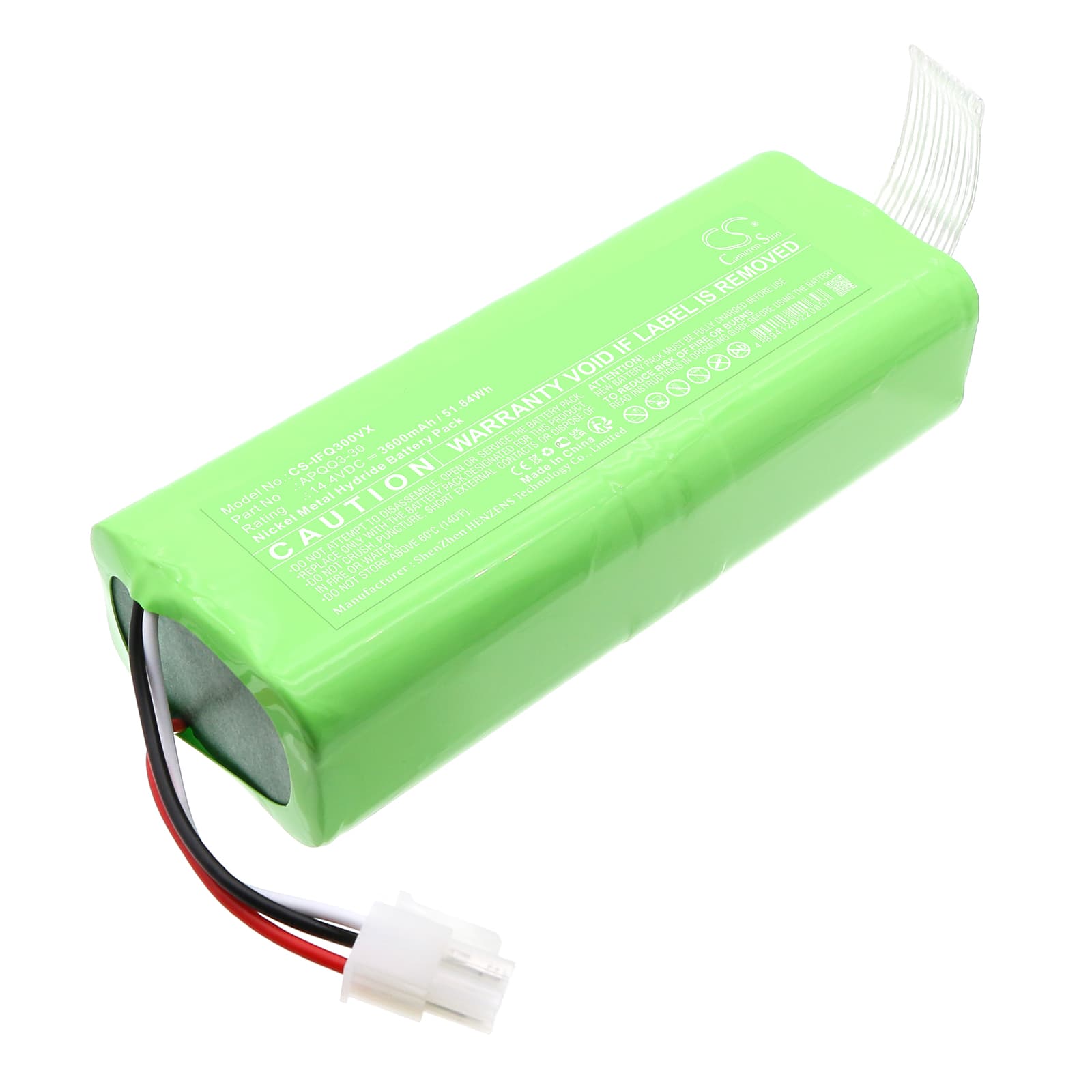 Replacement Battery for Infinuvo Cleanmate QQ-3 - CS-IFQ300VX-1.jpg