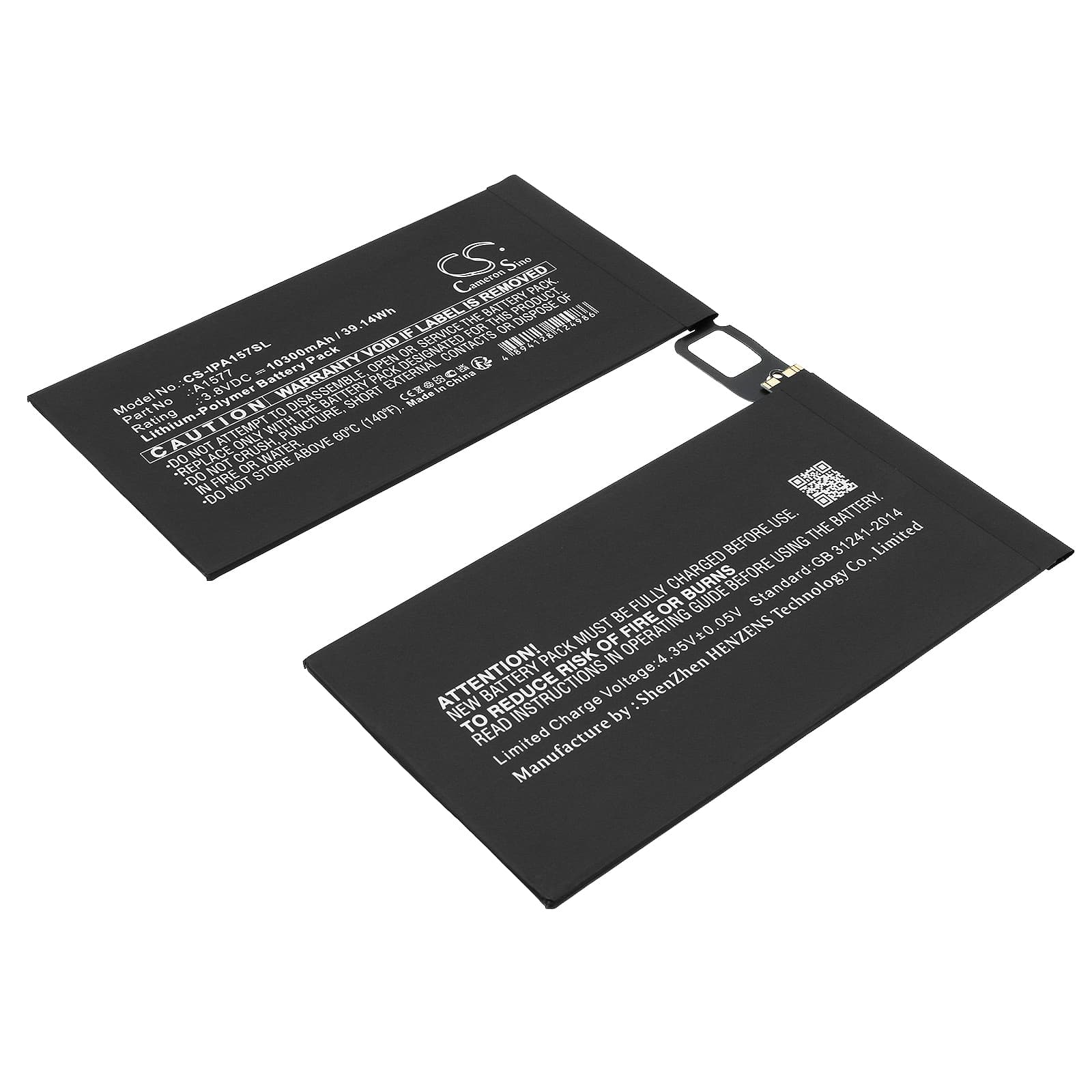 Replacement Battery for Apple iPad Pro - CS-IPA157SL-1.jpg