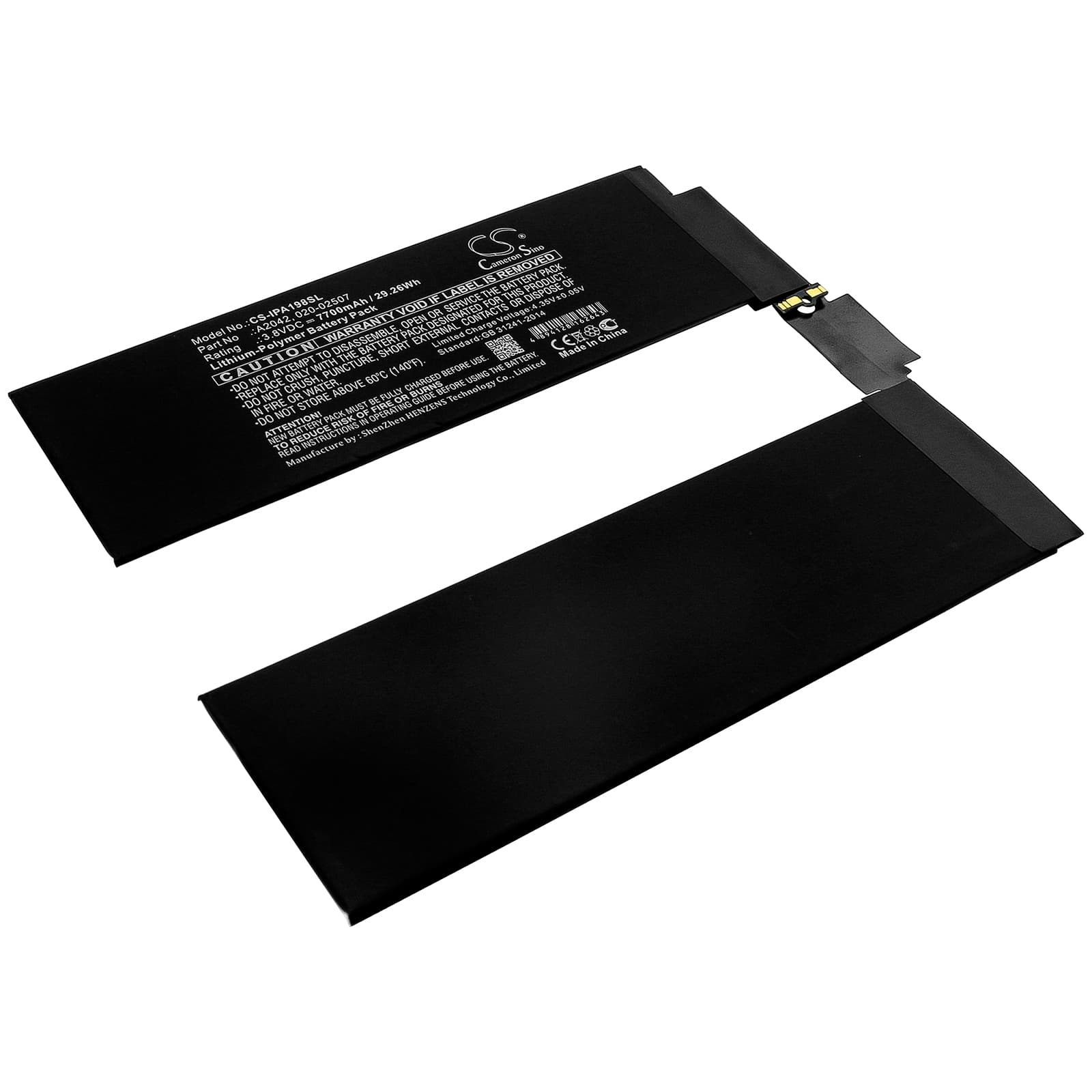 Replacement Battery for Apple iPad Pro 11 - CS-IPA198SL-1.jpg