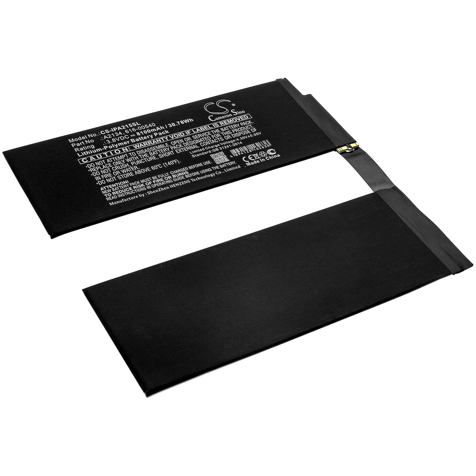 Replacement Battery for Apple iPad Air 3 - CS-IPA215SL-1.jpg