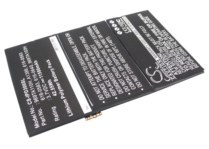 Replacement Battery for Apple iPad 3 - CS-IPD300SL-1.jpg