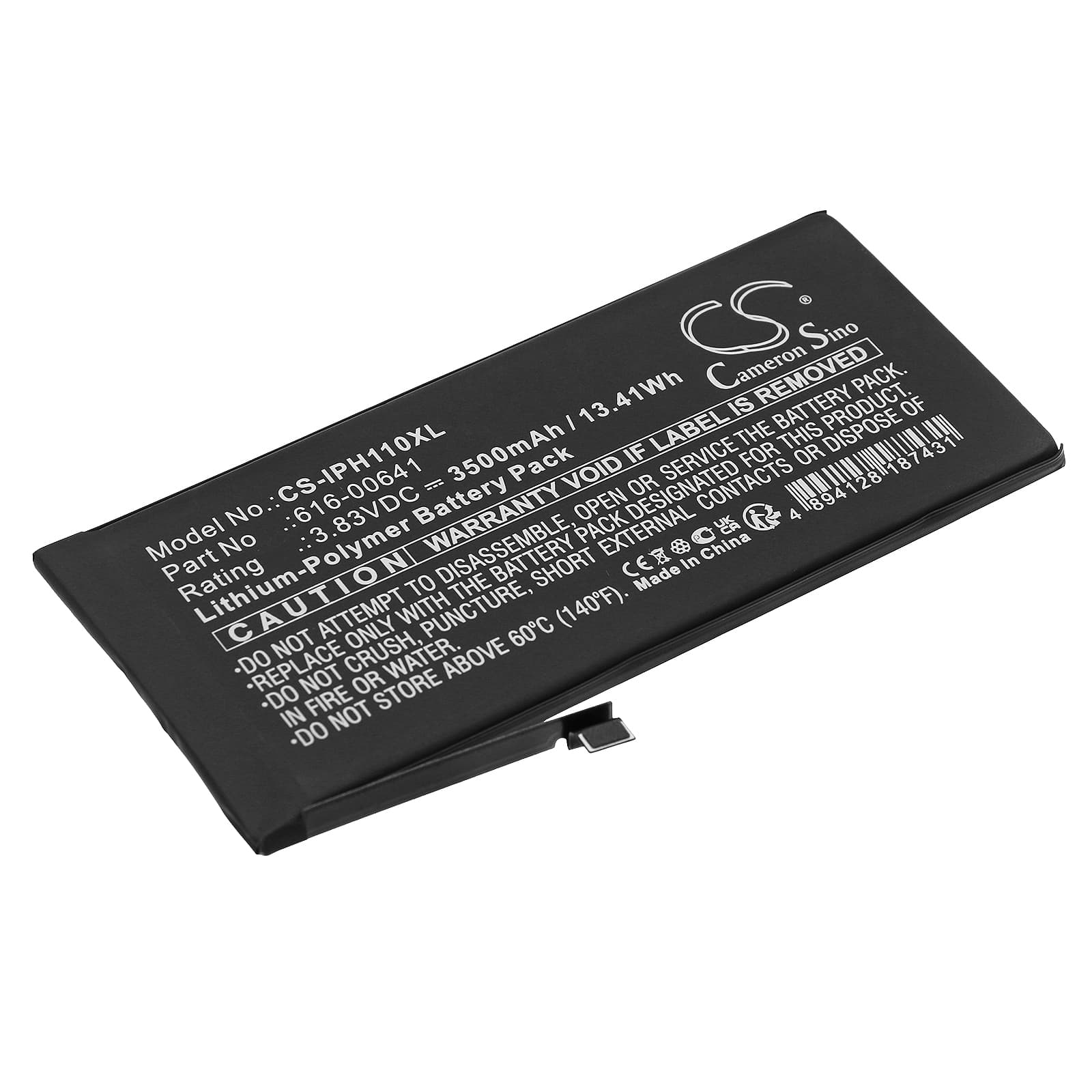 Replacement Battery for Apple iPhone 11 - CS-IPH110XL-1.jpg