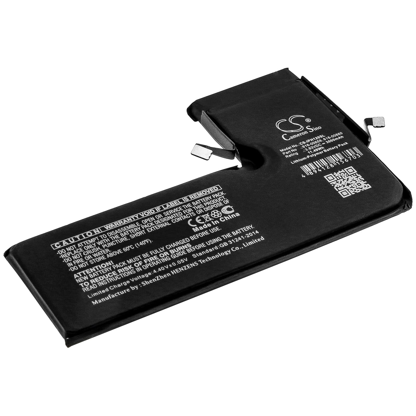 Replacement Battery for Apple iPhone 11 Pro - CS-IPH120SL-1.jpg