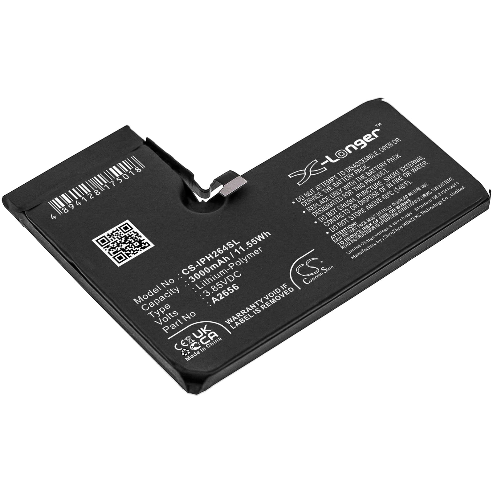 Replacement Battery for Apple iPhone 13 Pro