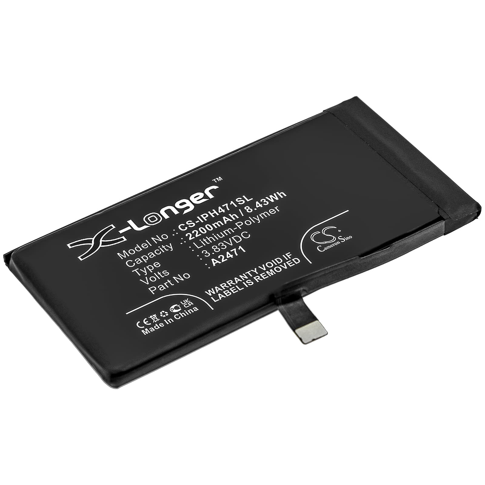 Replacement Battery for Apple iPhone 12 Mini - CS-IPH471SL-1.jpg