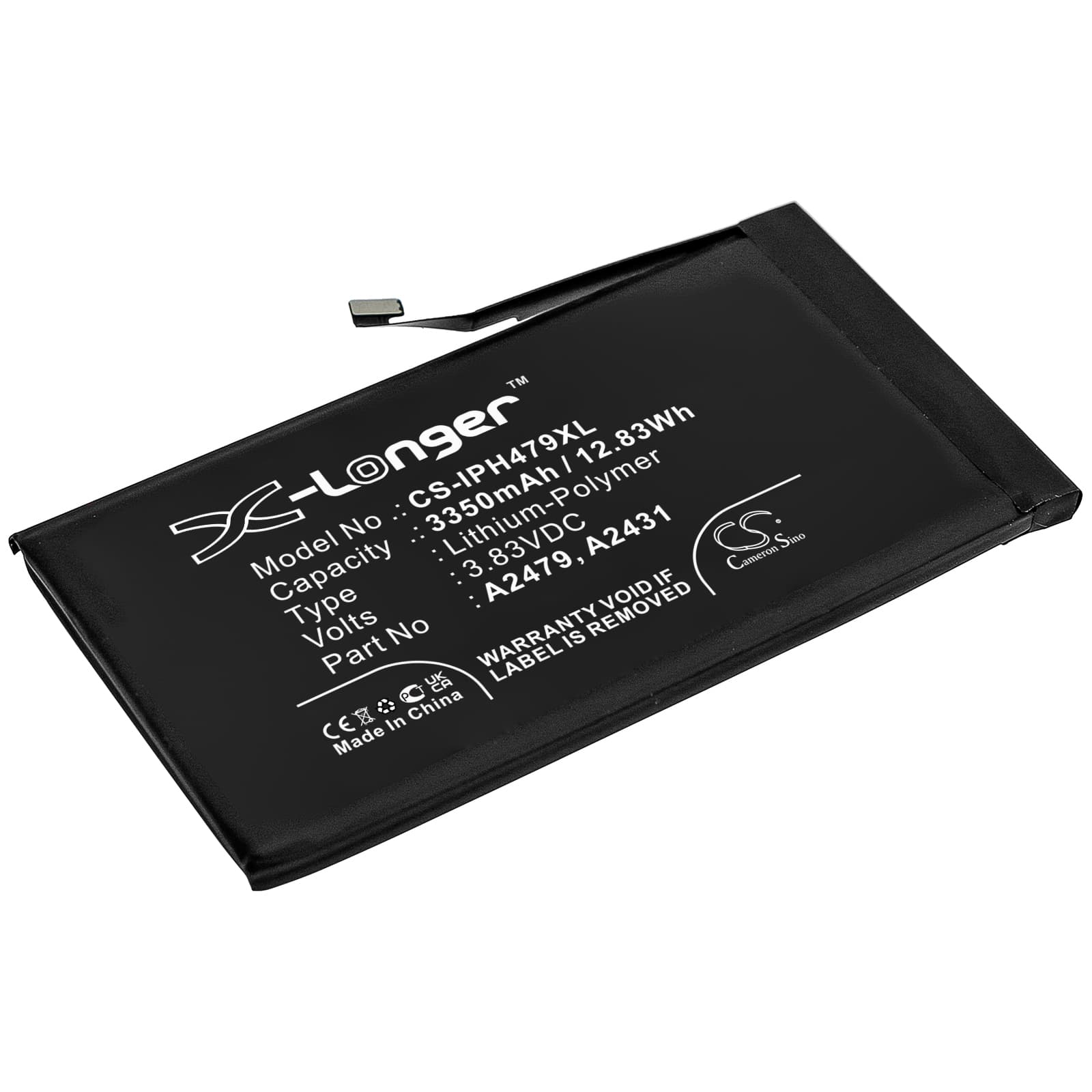Replacement Battery for Apple iPhone 12 - CS-IPH479XL-1.jpg