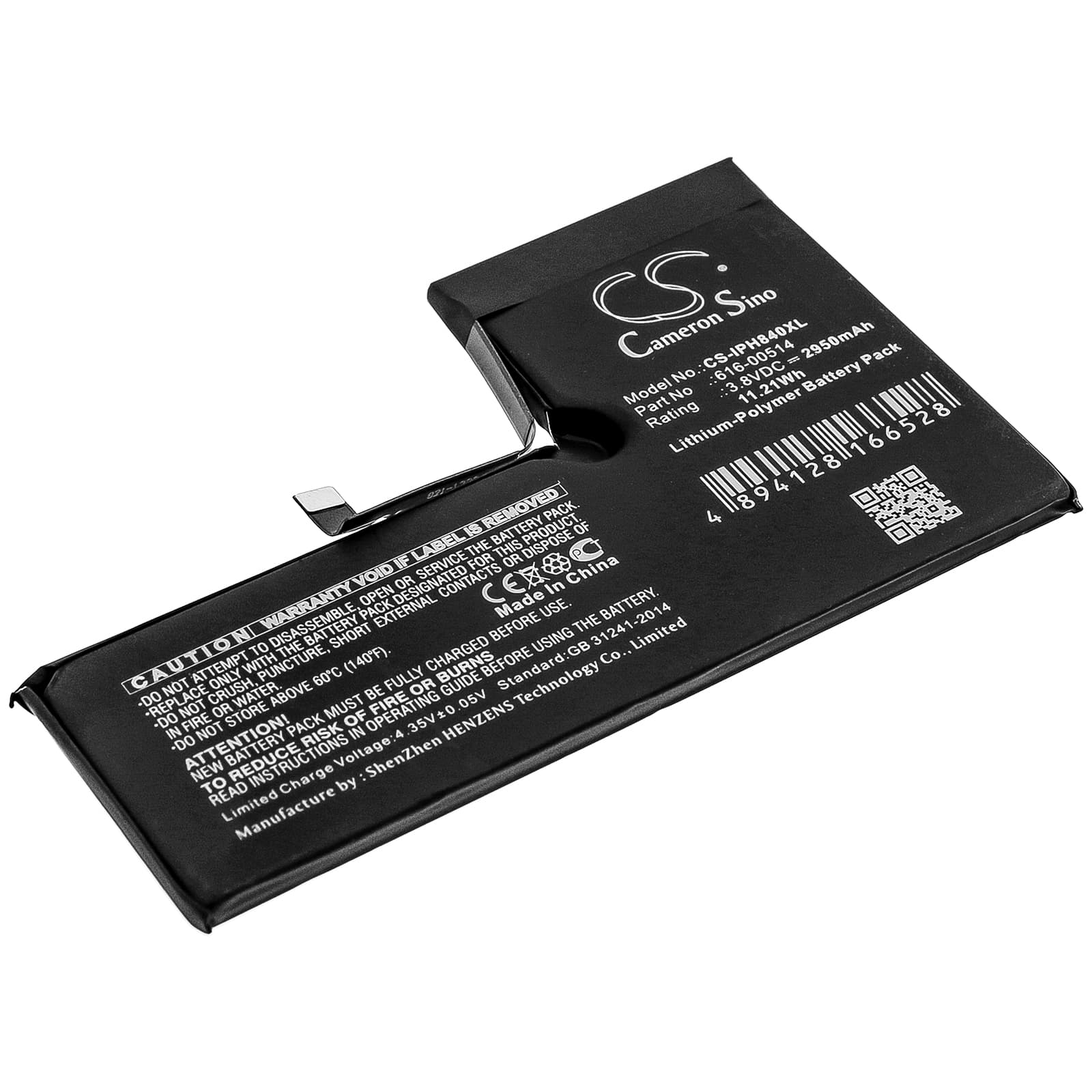 Replacement Battery for Apple iPhone Xs - CS-IPH840XL-1.jpg