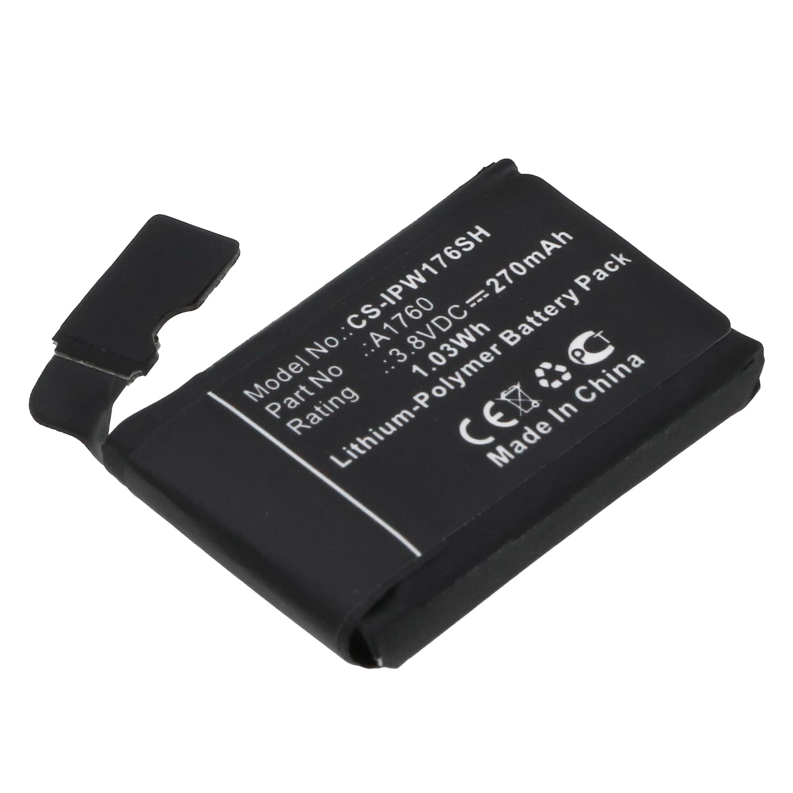 Replacement Battery for Apple MNNN2LL/A - CS-IPW176SH-1.jpg