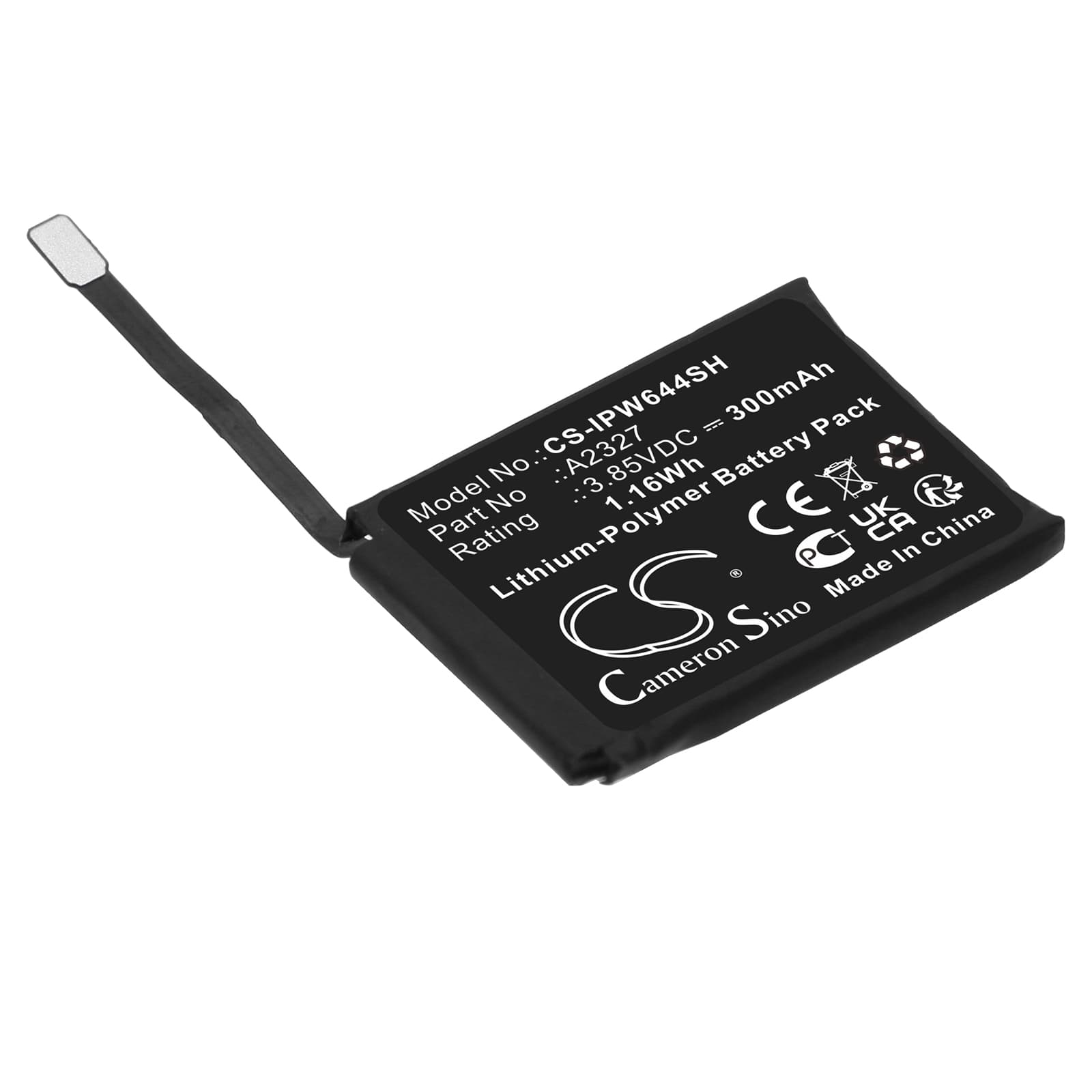 Replacement Battery for Apple Watch Series S6 44mm - CS-IPW644SH-1.jpg