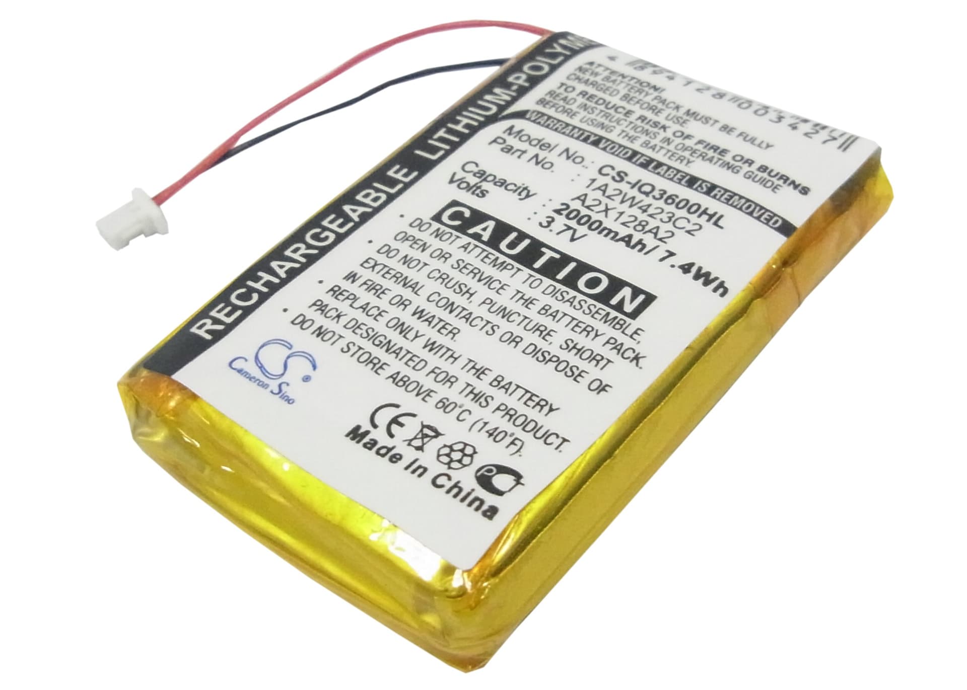 Replacement Battery for Garmin iQue 3200 - CS-IQ3600HL-1.jpg