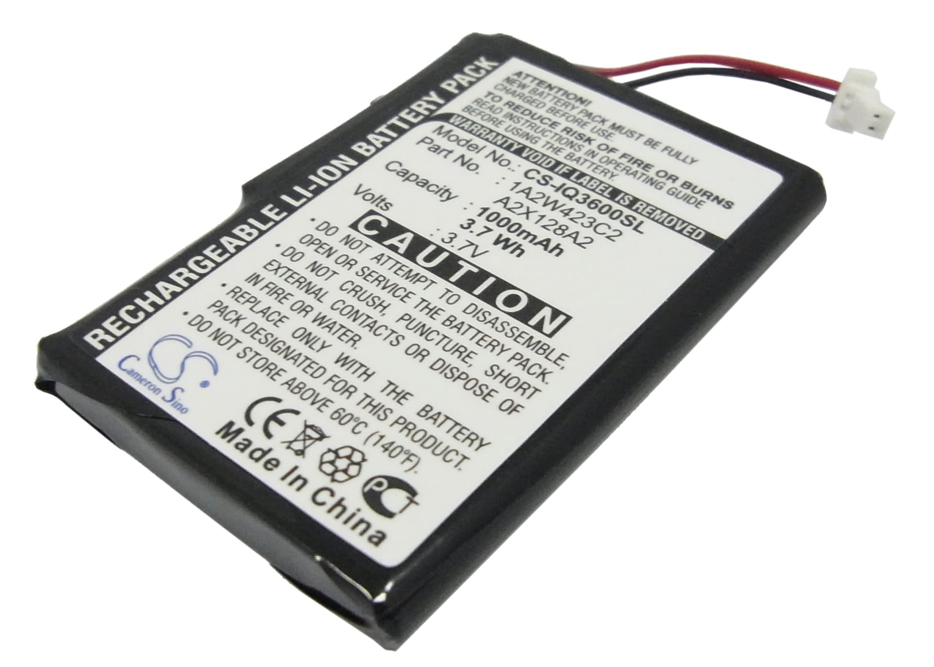 Replacement Battery for BTI GPS-GAR3200 - CS-IQ3600SL-1.jpg