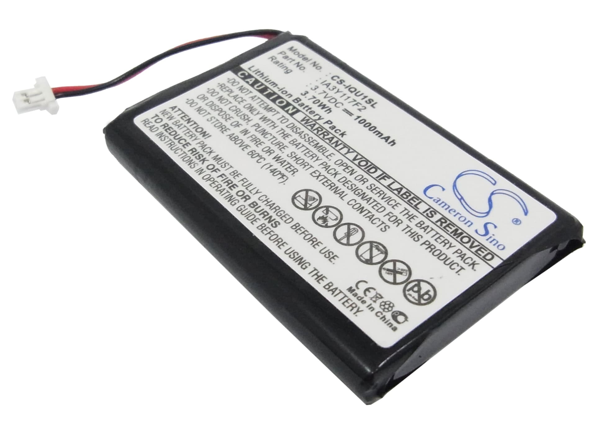 Replacement Battery for Garmin Quest - CS-IQU1SL-1.jpg
