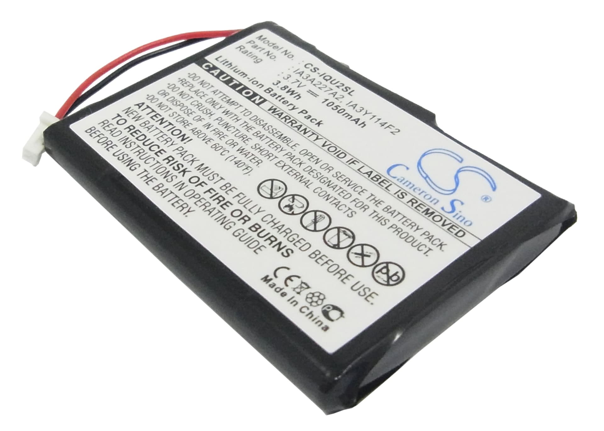 Replacement Battery for Garmin Quest 2 - CS-IQU2SL-1.jpg