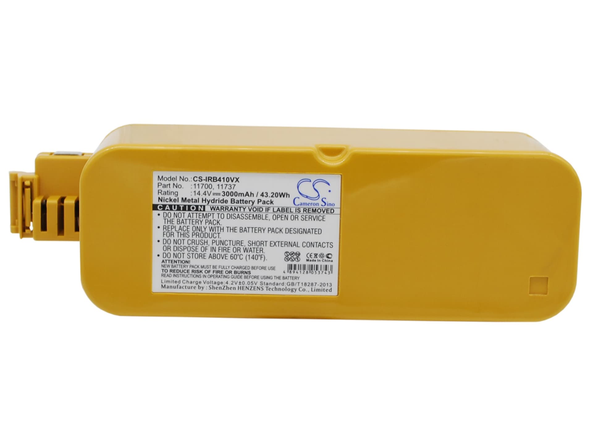 Replacement Battery for Cleanfriend M488 - CS-IRB410VX-1.jpg